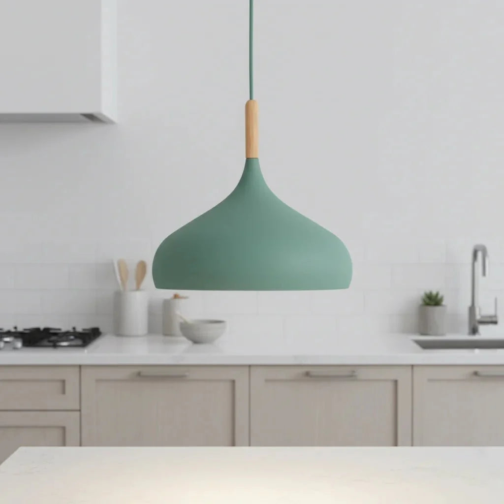 Pendant Ceiling Lights, Nordic Pendant Light for Kitchen and Dining Room, Modern Metal Hanging Light for Living Room