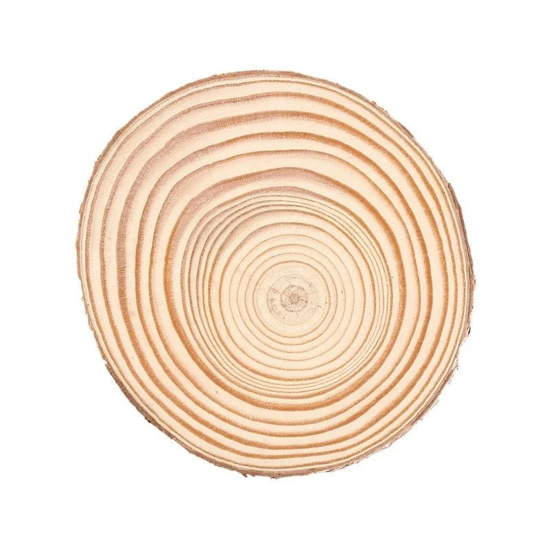 Wooden Coasters, Round Natural Wood Drink Coasters for Tea and Coffee, Wooden Circles for Painting and Craft Projects_08