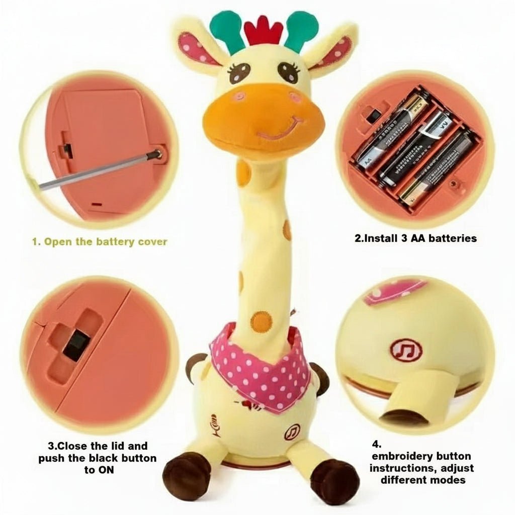 Giraffe Soft Toys, Interactive Toy with Music and Lights – image 5