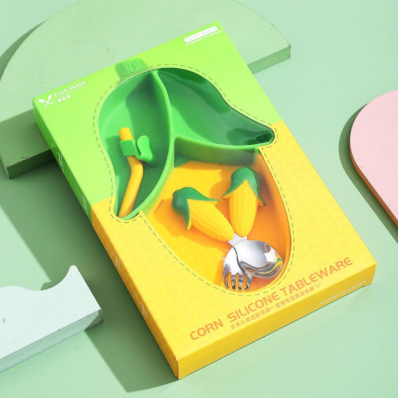 Childrens Plate with Suction Base, Silicone Suction Plate for Babies and Toddlers, Divided Weaning Plate_14