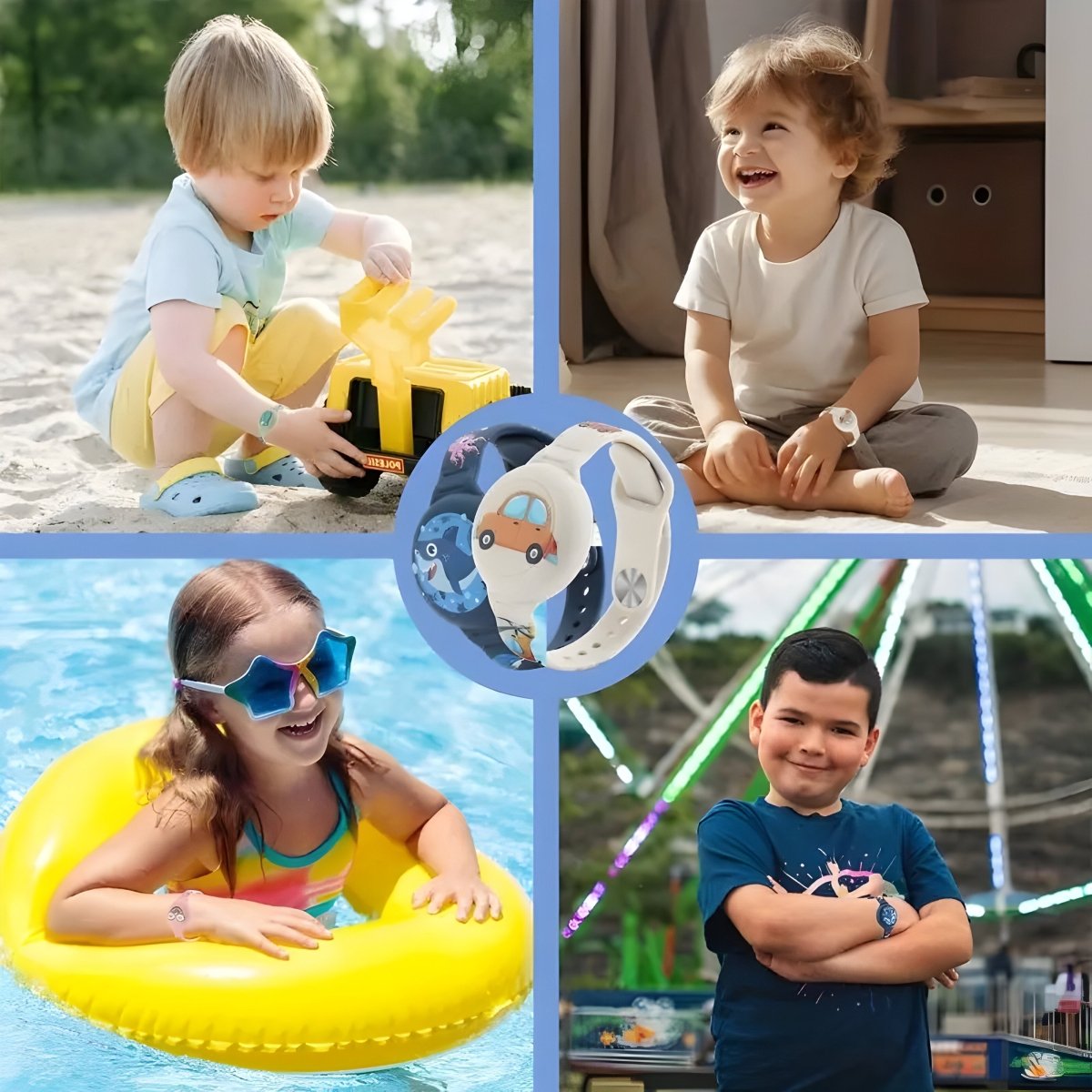 GPS Tracker for Kids, Colourful GPS Wristband for Children – image 6