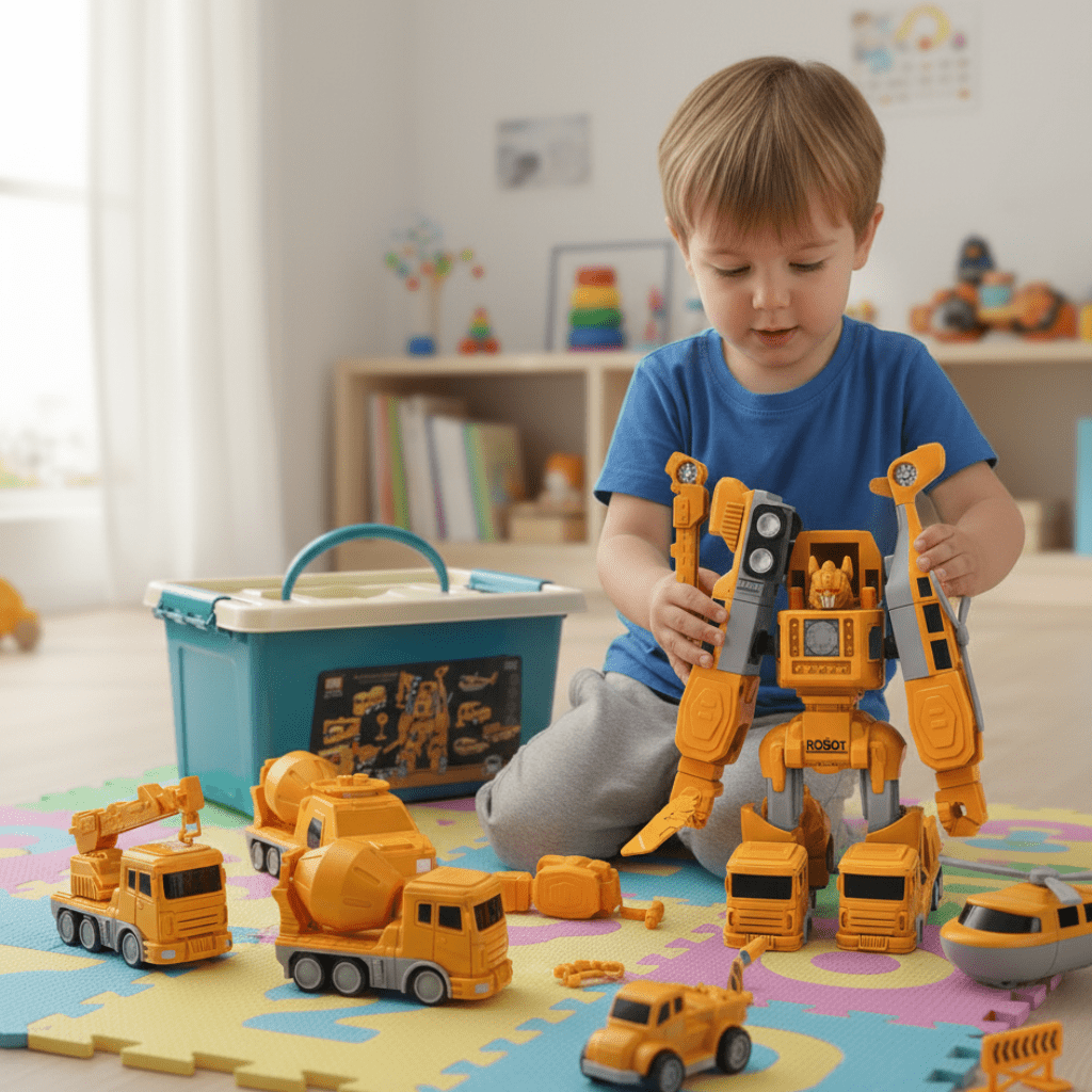 Magnetic Vehicles, Magnetic Blocks for Kids, Magnetic Toys for 4 Year Olds, Build Your Own Car Toy_02