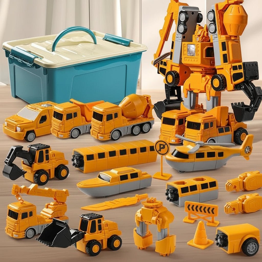 Magnetic Vehicles, Magnetic Blocks for Kids, Magnetic Toys for 4 Year Olds, Build Your Own Car Toy_05