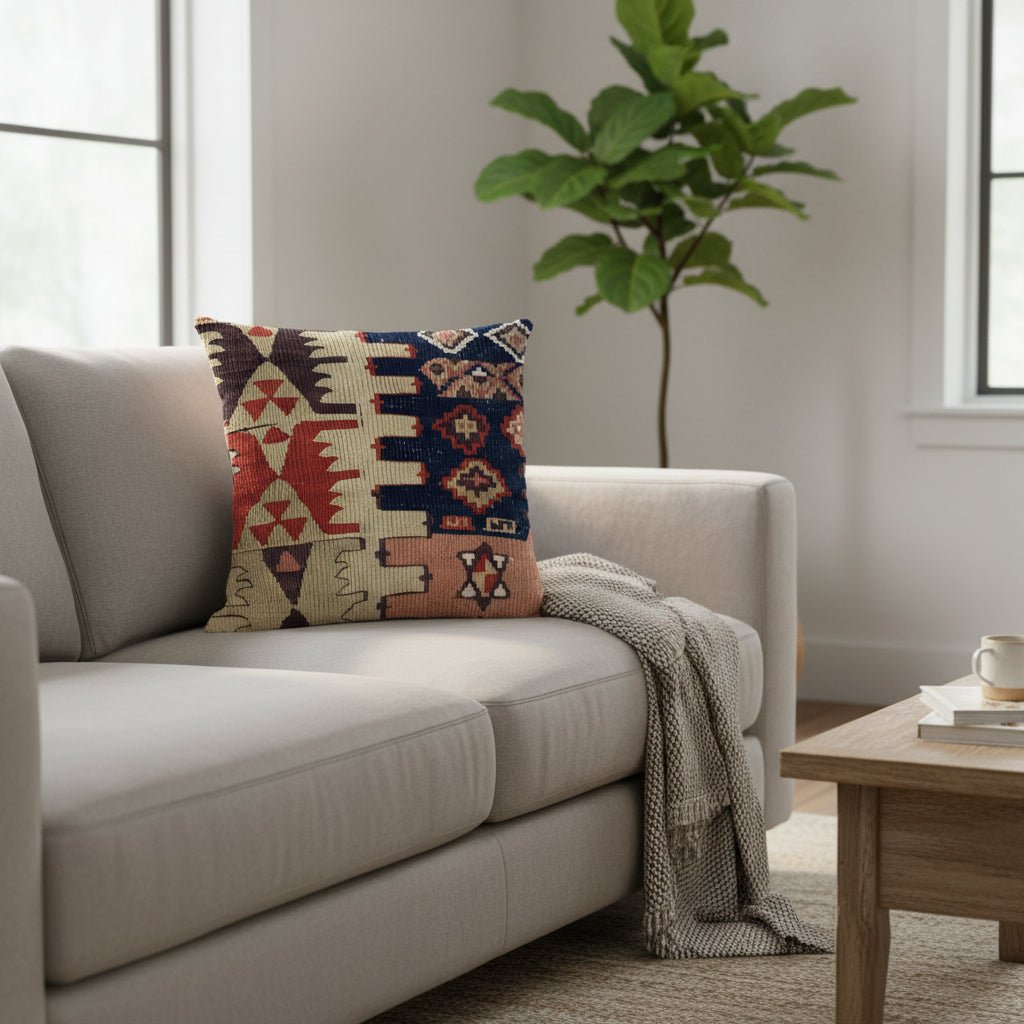 Boho Cushion Covers, 45x45 Cushion Cover, Sofa Cushion Covers, Printed Pillow Covers for Living Room and Bedroom_03