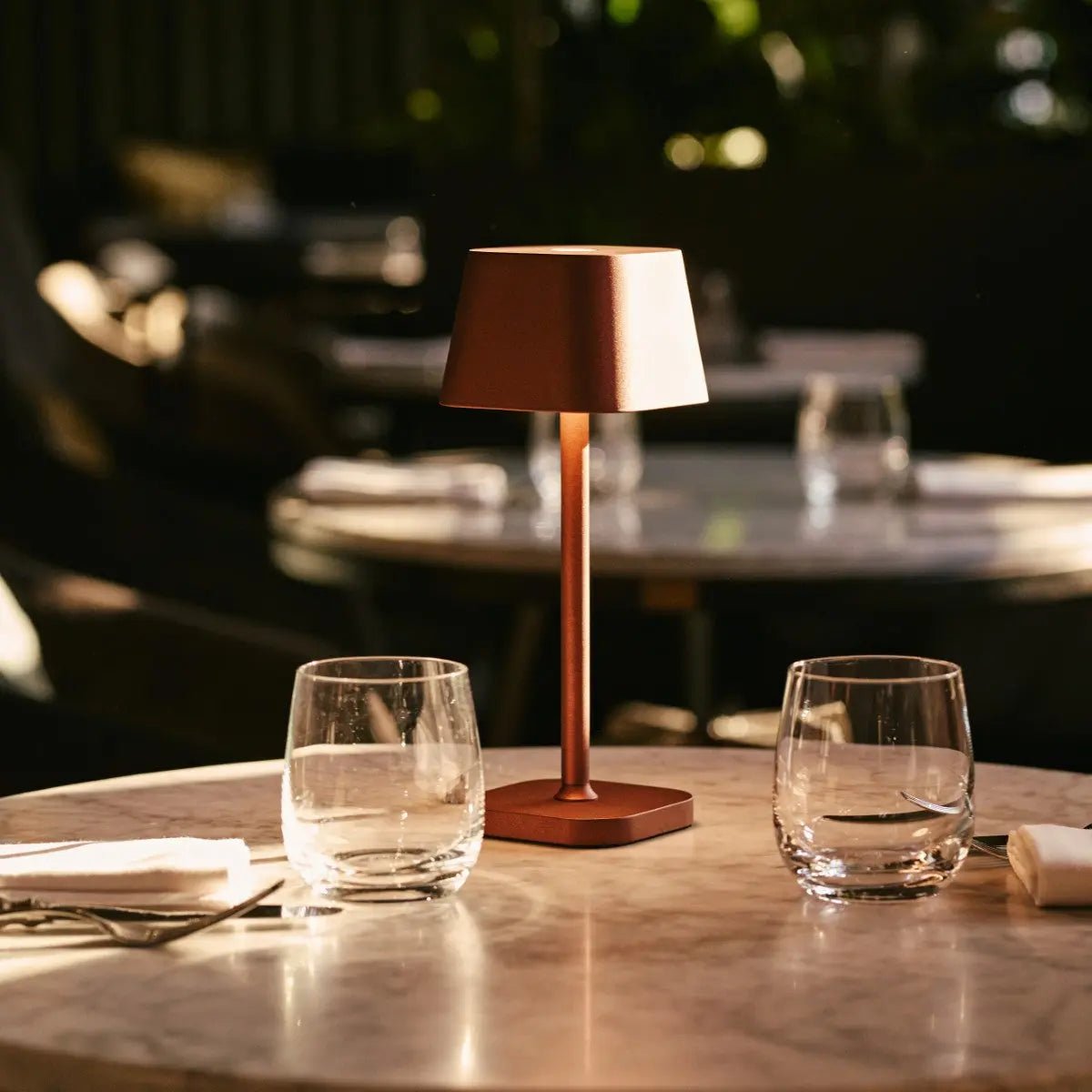 Rechargeable Table Lamps, Cordless Bronze Table Lamp with USB-C – image 9