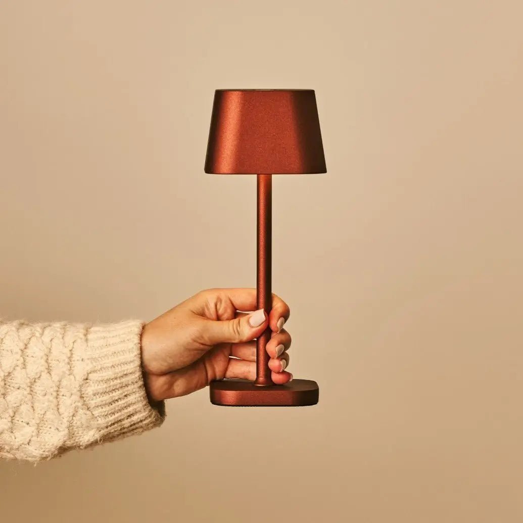 Rechargeable Table Lamps, Dimmable Bedside Lamp for Living Room and Terrace – image 15