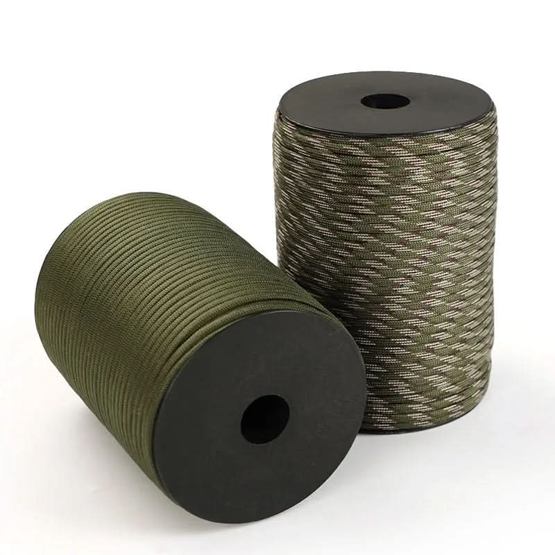 550 Paracord Parachute Rope 100 m, 4 mm Nylon Rope for Camping and Survival, 9 Strand Braided Rope_07