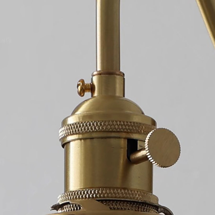 TiffanyGlow | Elegant Vintage Brass Stained Glass Wall Sconce Light 2