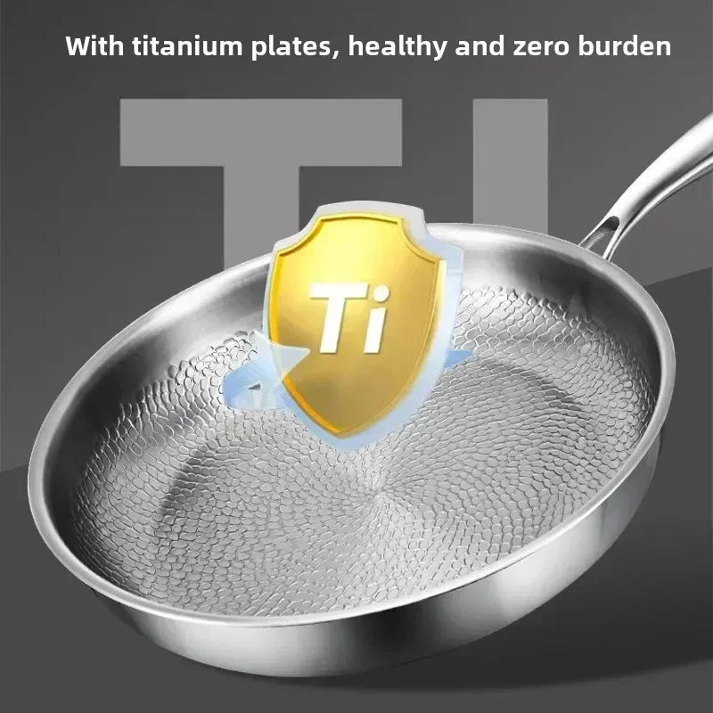 Titanium Hammered | Non-Stick Frying Pan with Superior Heat Distribution | Durable Cookware for Effortless Cooking 4