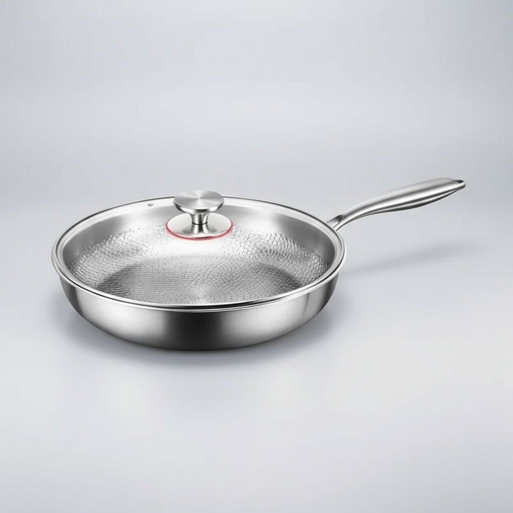 Titanium Hammered | Non-Stick Frying Pan with Superior Heat Distribution | Durable Cookware for Effortless Cooking 6