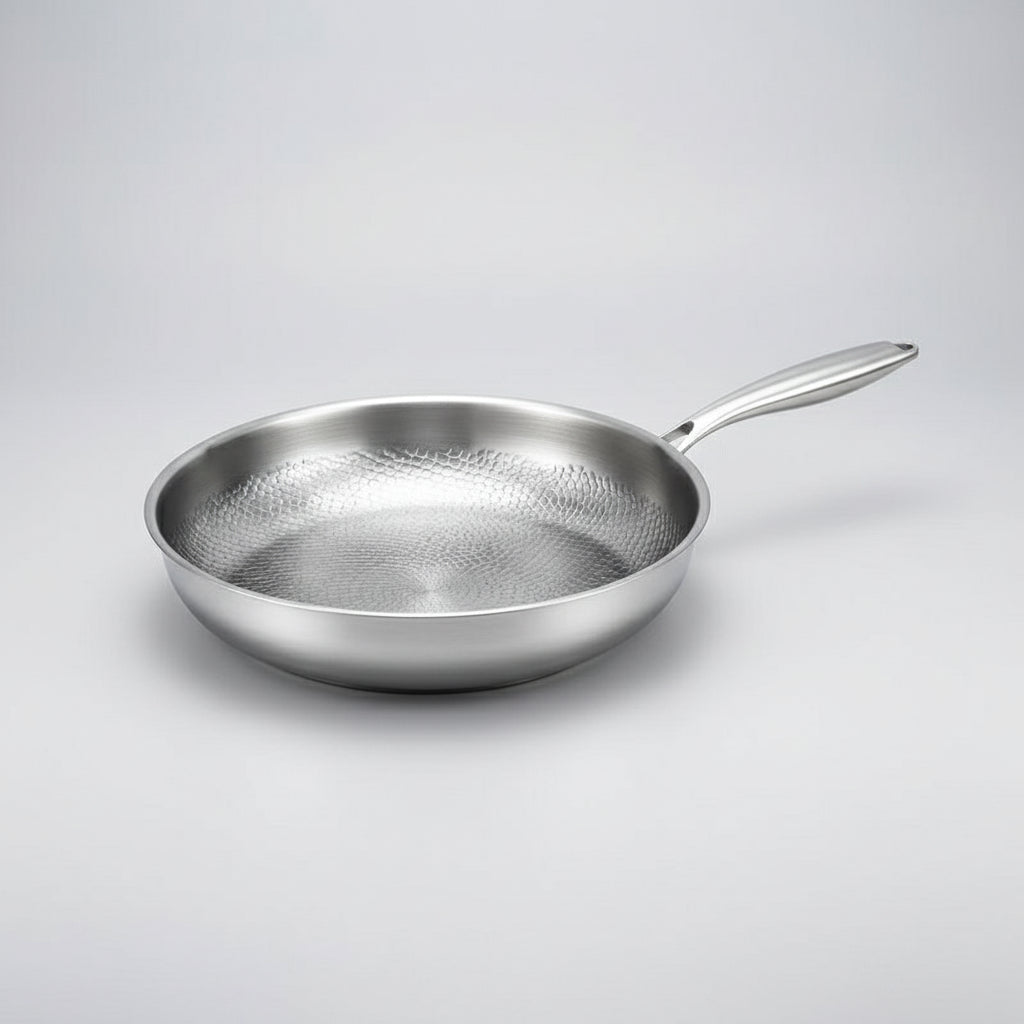 Titanium Hammered | Non-Stick Frying Pan with Superior Heat Distribution | Durable Cookware for Effortless Cooking 7