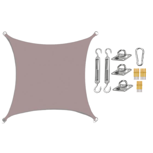 Waterproof Awning with 98% UV Protection, Patio Awning, Garden Sun Shade with Mounting Set, Outdoor Canopy in 9 Colours_07