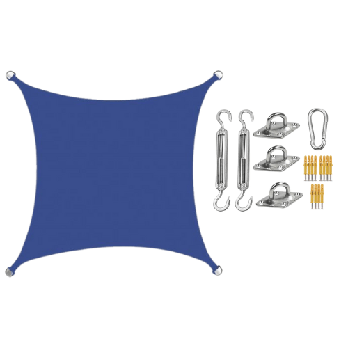 Waterproof Awning with 98% UV Protection, Patio Awning, Garden Sun Shade with Mounting Set, Outdoor Canopy in 9 Colours_08