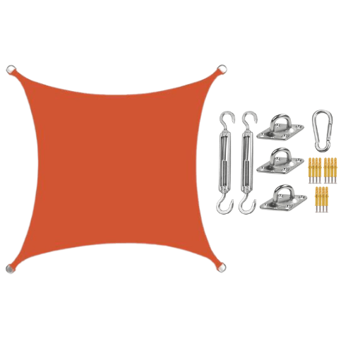 Waterproof Awning with 98% UV Protection, Patio Awning, Garden Sun Shade with Mounting Set, Outdoor Canopy in 9 Colours_12