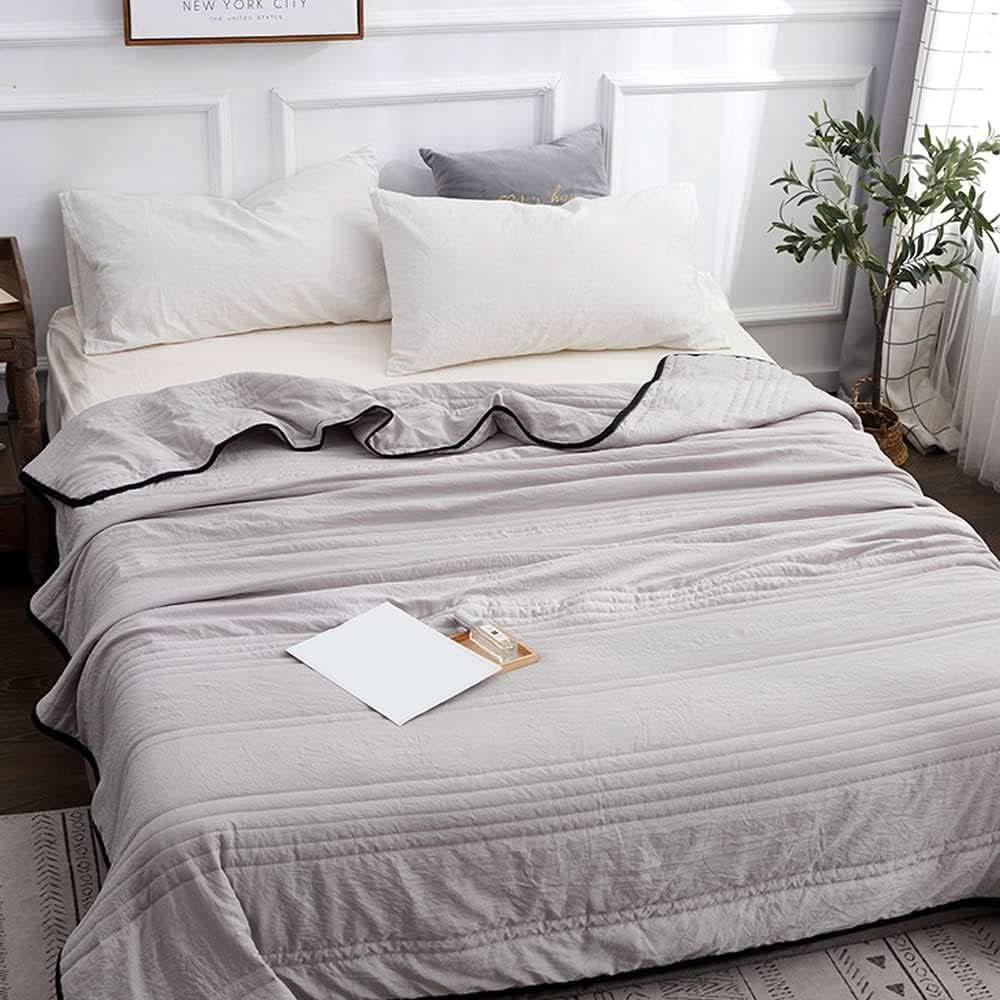 Tranquil Sleep | Cooling Blanket for Bed with Soft Fabric & Moisture Control | Ideal for Hot Sleepers