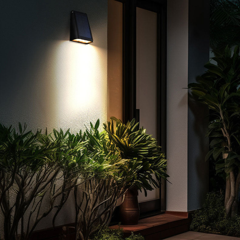 TrapezoidGlow | Modern LED Outdoor Wall Light with Motion Sensor 1