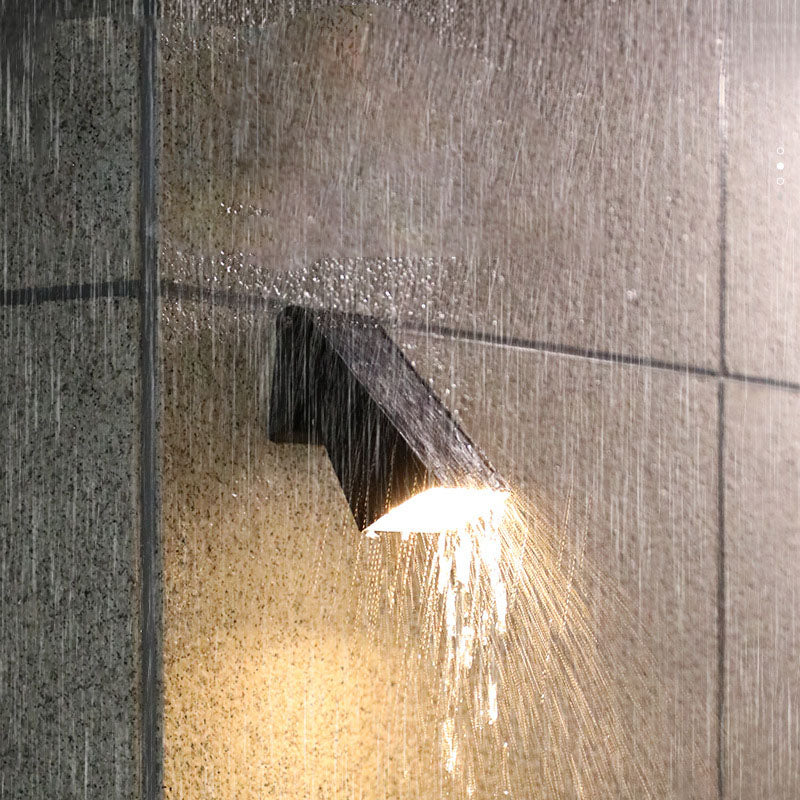 TrapezoidGlow | Modern LED Outdoor Wall Light with Motion Sensor 3