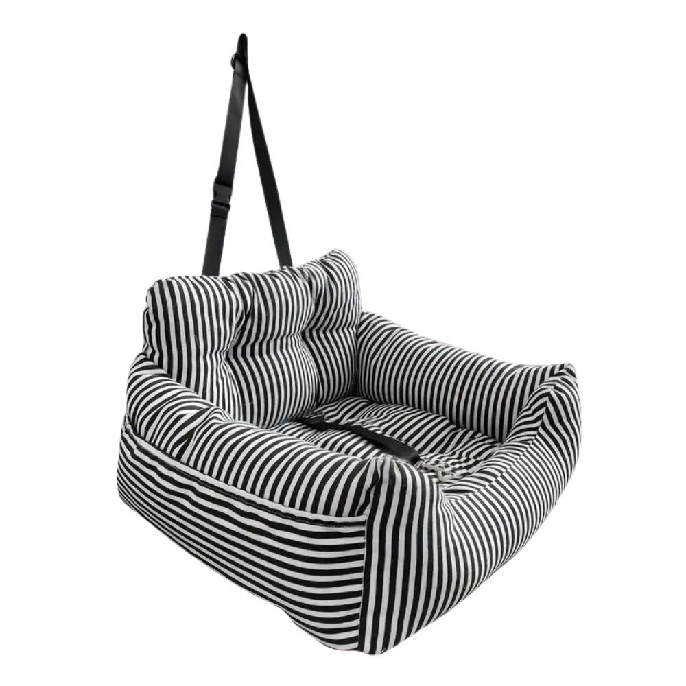 Travel Pet Seat | Dog Car Seat with Non-Slip Base & Adjustable Straps | Comfortable Solution for Safe Pet Travel 4