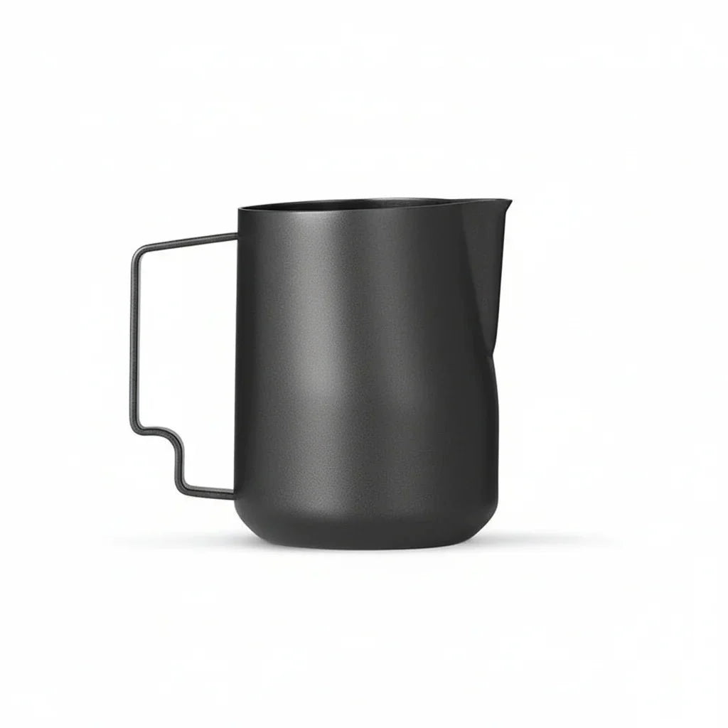 Stainless Steel Milk Jug for Latte Art, Milk Frothing Jug with Turbine Interior, Coffee Machine Accessories_07