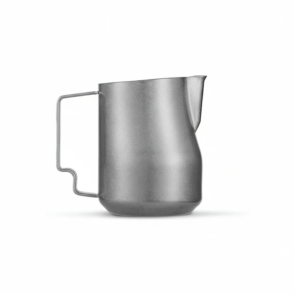 Stainless Steel Milk Jug for Latte Art, Milk Frothing Jug with Turbine Interior, Coffee Machine Accessories_10