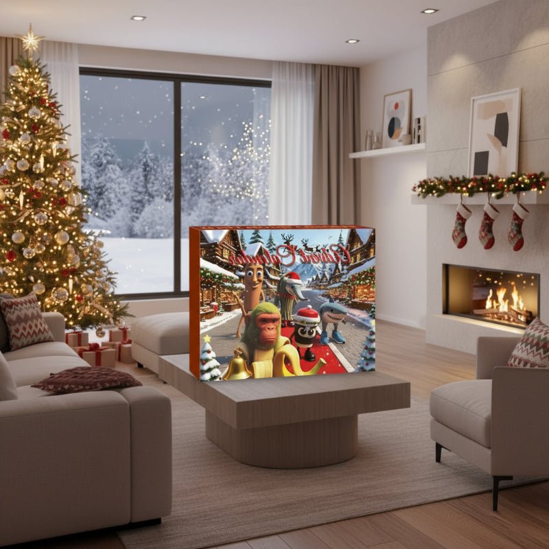 Kids Advent Calendar with 24 Toy Figures, Toy Advent Calendar for Children