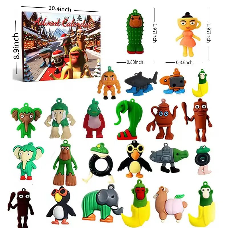 Toy Advent Calendar for Children, Kids Advent Calendar with 24 Toy Figures – image 7