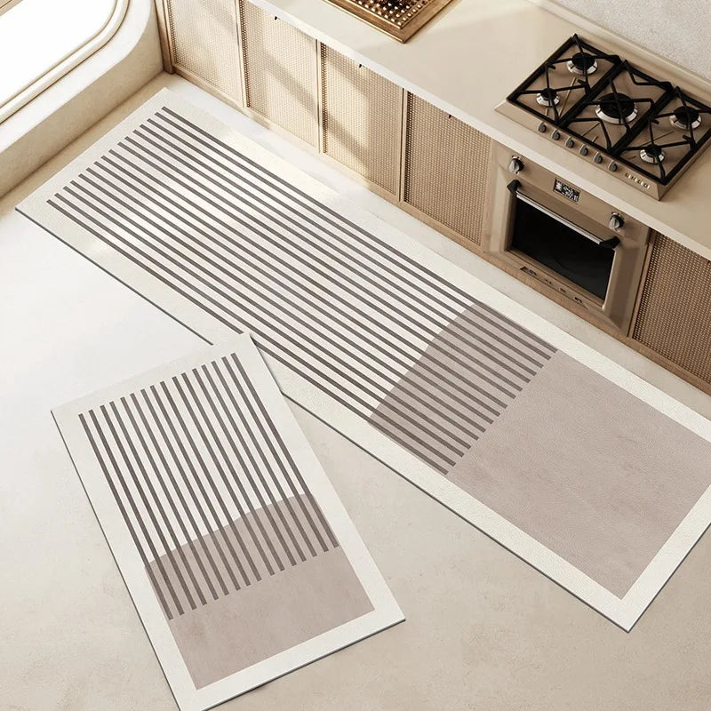 Ultra-Absorbent Non-Slip Bath Mat with Velvet Surface | Versatile Bathroom Mats for Safety and Comfort 0
