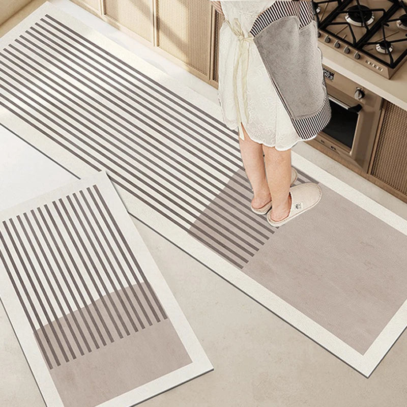 Ultra-Absorbent Non-Slip Bath Mat with Velvet Surface | Versatile Bathroom Mats for Safety and Comfort 1