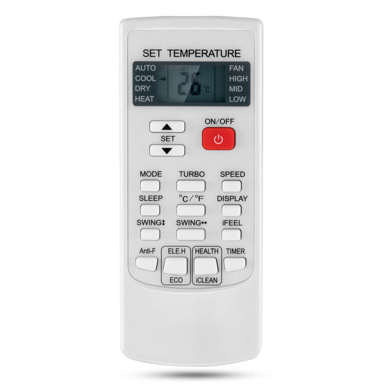Universal AC Remote Control | Multi-Climate Modes with Digital Display | Effortless Temperature Management for Home Comfort 0