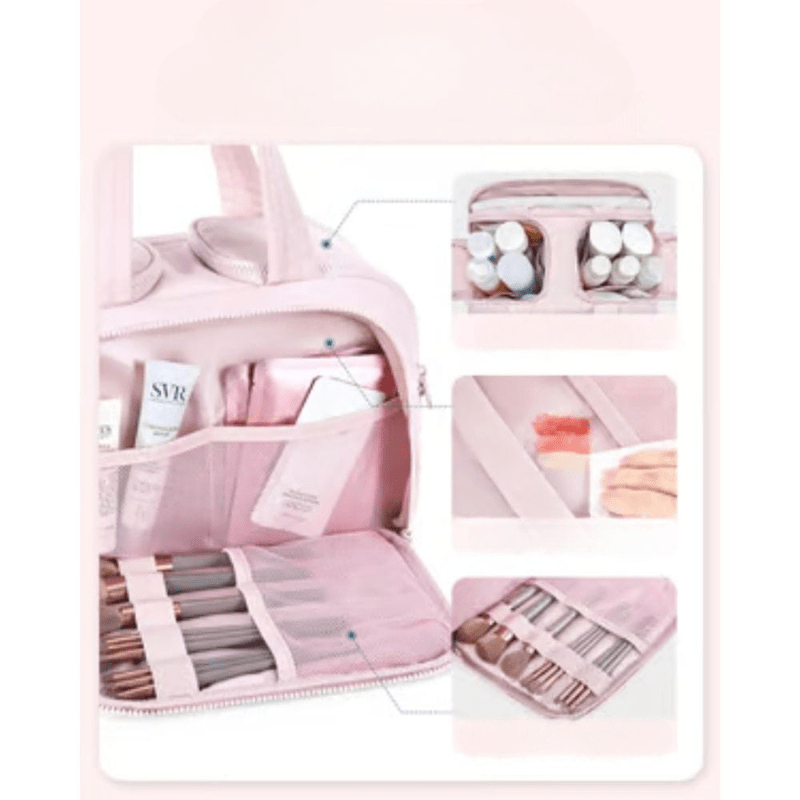 Wash Bags, Travel Toiletry Bag with Compartments – image 8