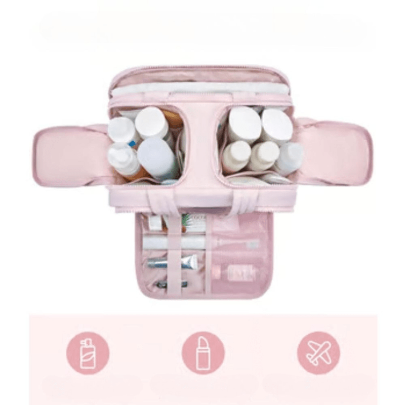 Wash Bags, Water Repellent Toiletry Organiser with Mesh Pockets – image 9