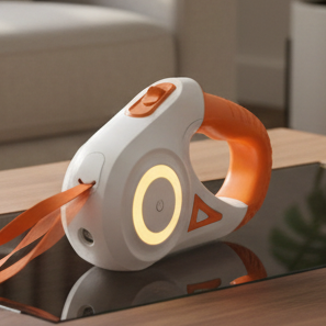 Light Up Dog Lead with LED Strip and Torch Handle, Long Dog Lead up to 5 m, Dog Leash with Light for Walking at Night_00