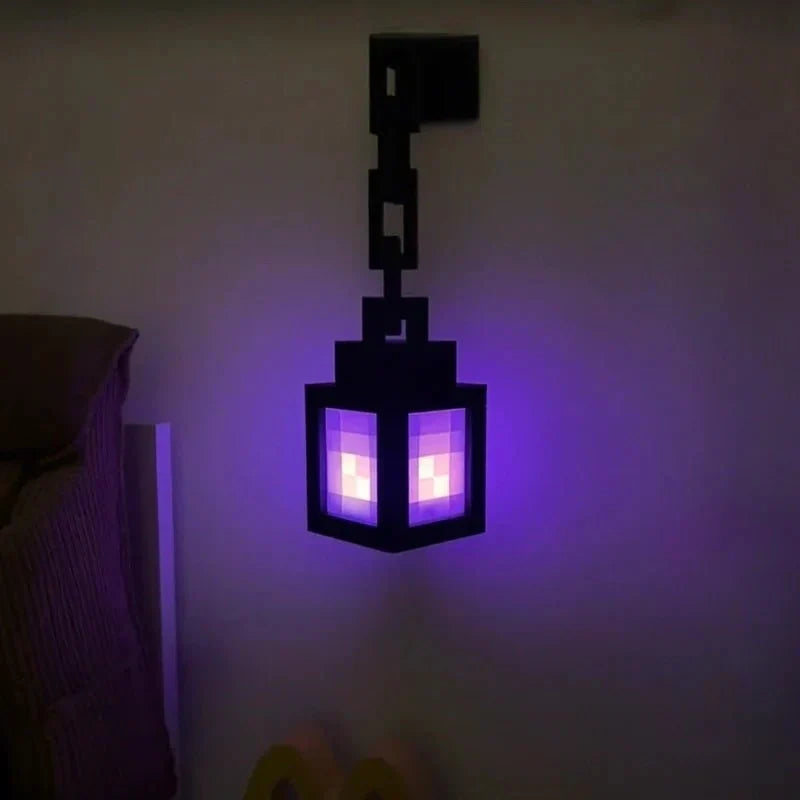 Rechargeable Night Light, Pixel LED Night Light for Bedroom and Desk, Nightstand Lamp, Mood Lighting for Game Room_06