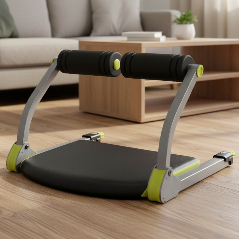 Ab Exerciser, Abdominal Crunch Machine, Ab Machine with Adjustable Resistance, Fitness Machine for Home Ab Workout_00