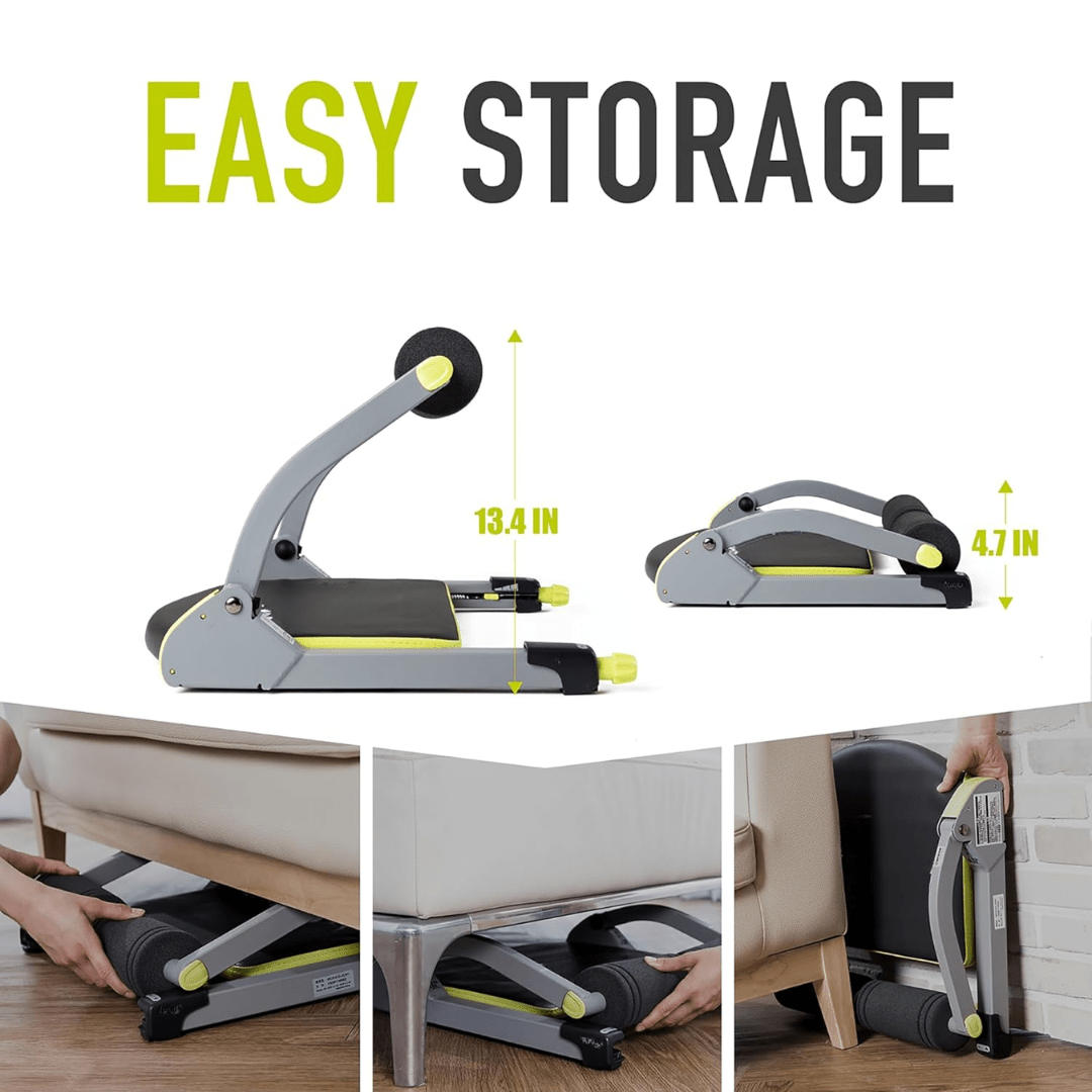 Ab Exerciser, Abdominal Crunch Machine, Ab Machine with Adjustable Resistance, Fitness Machine for Home Ab Workout_04
