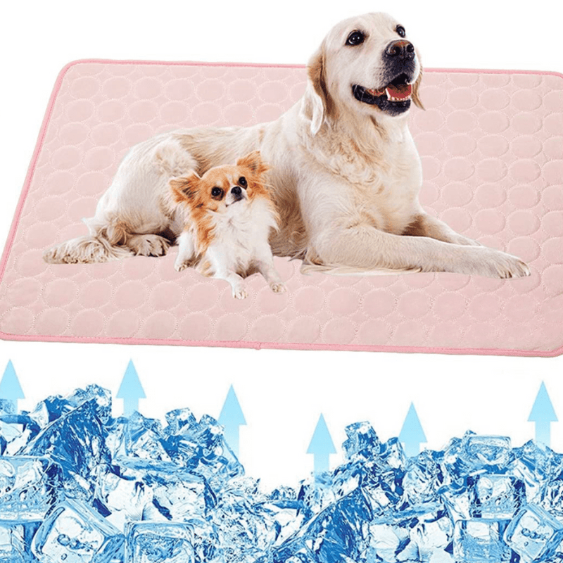 Dog Cooling Mat Pressure Activated, Pet Cooling Mat for Cats, Washable Cooling Pad for Dogs with No Freezing Needed_05