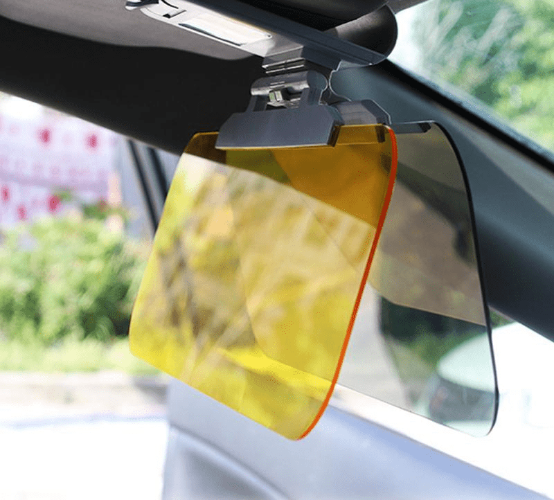 Car Sun Visors Anti Glare for Day and Night Driving, 2 in 1 Visor Extender, Car Accessories for Clear Vision