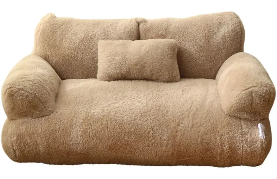 Dog Sofa Bed with Raised Edge, Cat Sofa – image 8