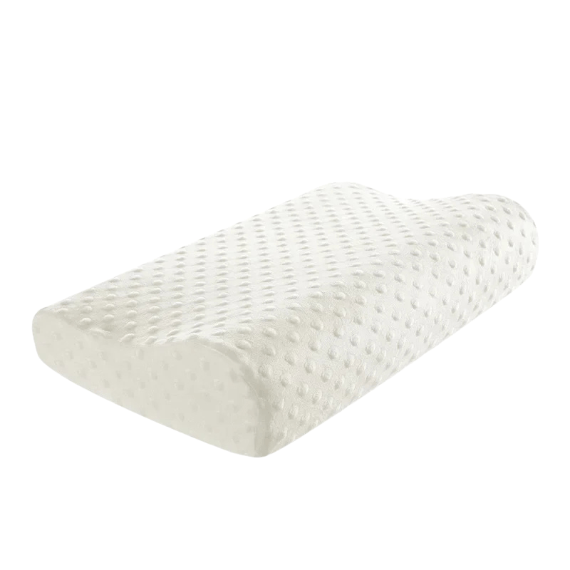 Memory Foam Pillow, Bamboo Neck Pillow for Neck Support, Travel Pillow for Sofa and Bed_07