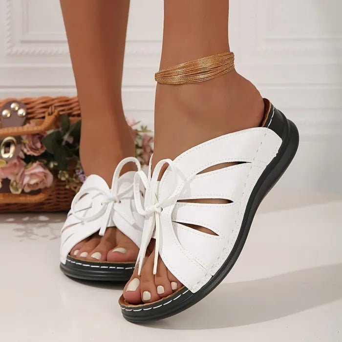 Orthopaedic Sandals for Women, Womens Walking Sandals with Lace Up Closure
