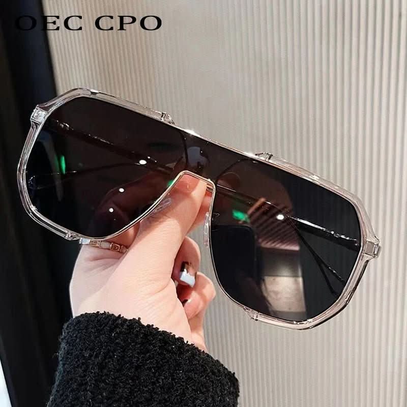 Womens Sunglasses, Oversized Square Sunglasses for Women with Photochromic UV400 Lenses, Shades Women with Metal Frame_02