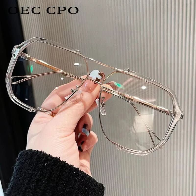 Womens Sunglasses, Oversized Square Sunglasses for Women with Photochromic UV400 Lenses, Shades Women with Metal Frame_05
