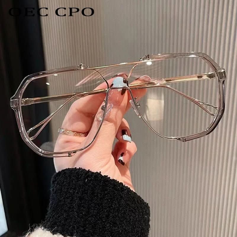 Womens Sunglasses, Oversized Square Sunglasses for Women with Photochromic UV400 Lenses, Shades Women with Metal Frame_06