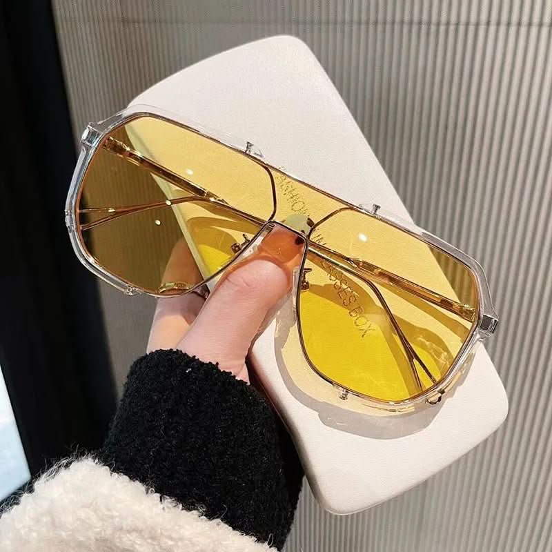 Womens Sunglasses, Oversized Square Sunglasses for Women with Photochromic UV400 Lenses, Shades Women with Metal Frame_09