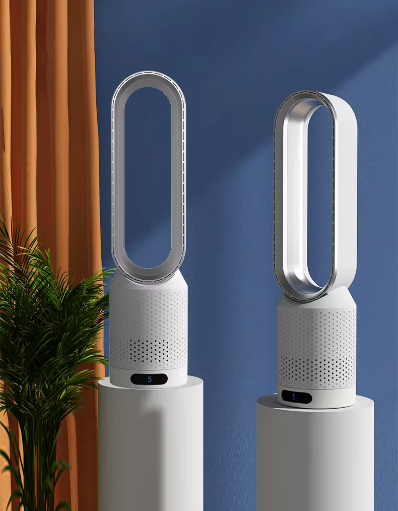 Versatile Air Cooler | 3-in-1 Evaporative Cooling Fan with Air Purifier | Adjustable Oscillation for Enhanced Indoor Comfort 3