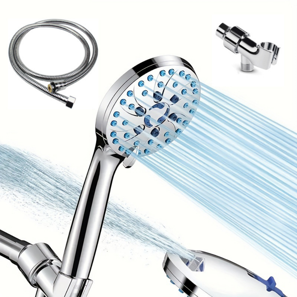 Versatile Handheld Shower Head with High Pressure & Multi Spray Settings for Ultimate Comfort 2