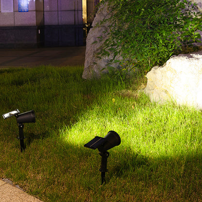Vibrant Solar Powered Garden Spotlight with 9 Color Options | Adjustable Outdoor Lighting for Ambiance and Security 2