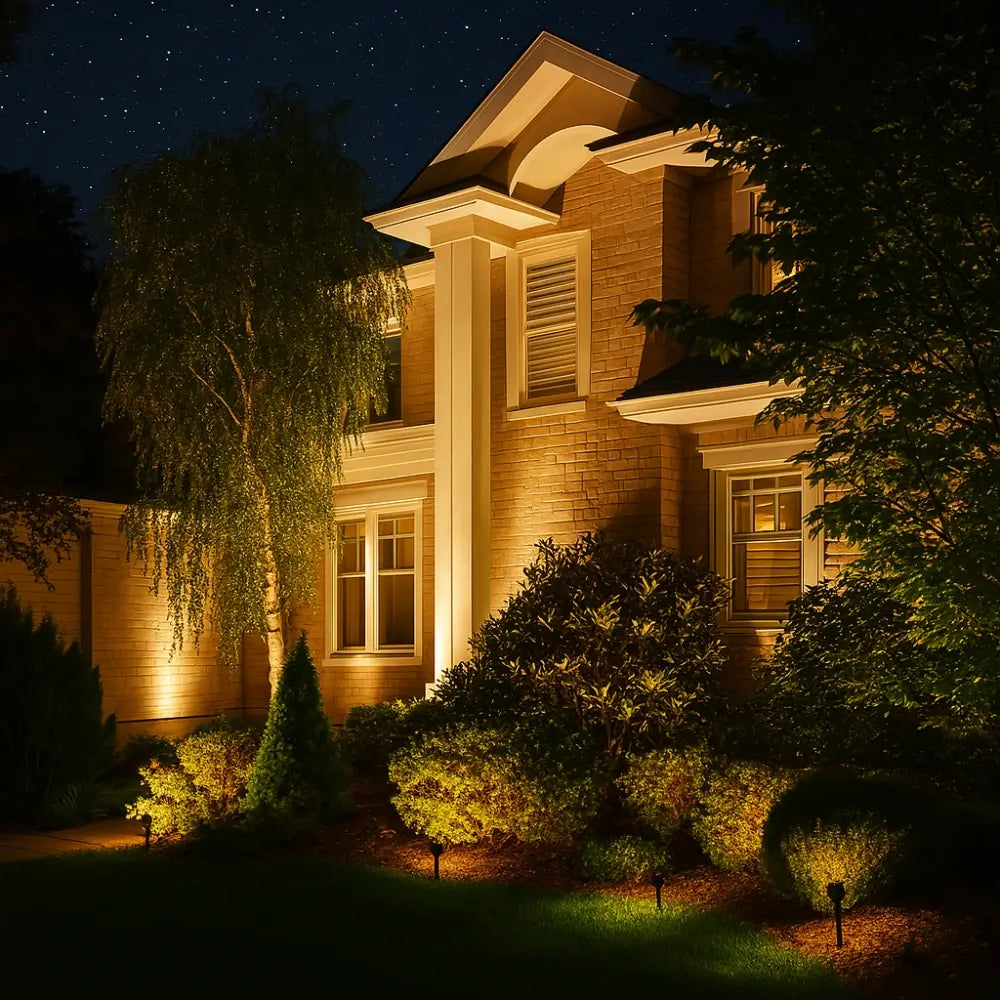 Vibrant Solar Powered Garden Spotlight with 9 Color Options | Adjustable Outdoor Lighting for Ambiance and Security 5