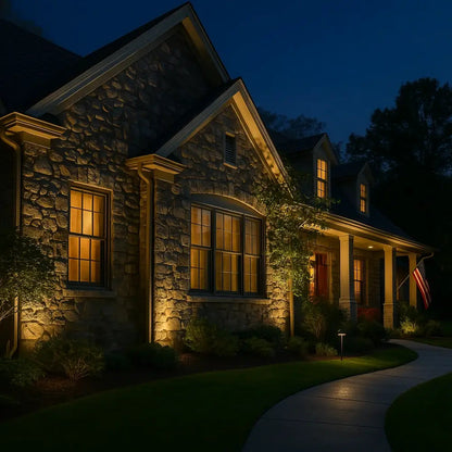 Vibrant Solar Powered Garden Spotlight with 9 Color Options | Adjustable Outdoor Lighting for Ambiance and Security 7