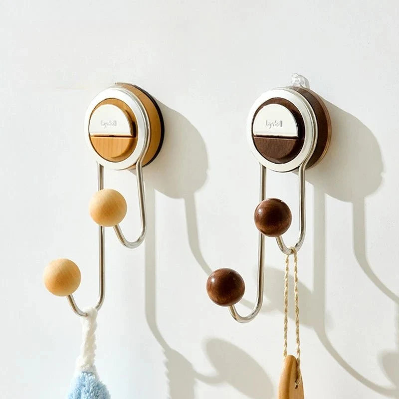 Suction Cup Wall Hook, Strong Suction Hook for Bathroom and Kitchen, Waterproof Bathroom Hook for Tiles and Glass_00